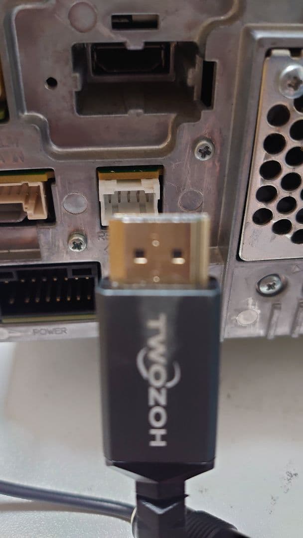 アルパイン 8インチナビ X008V Spotify再生 HDMI接続