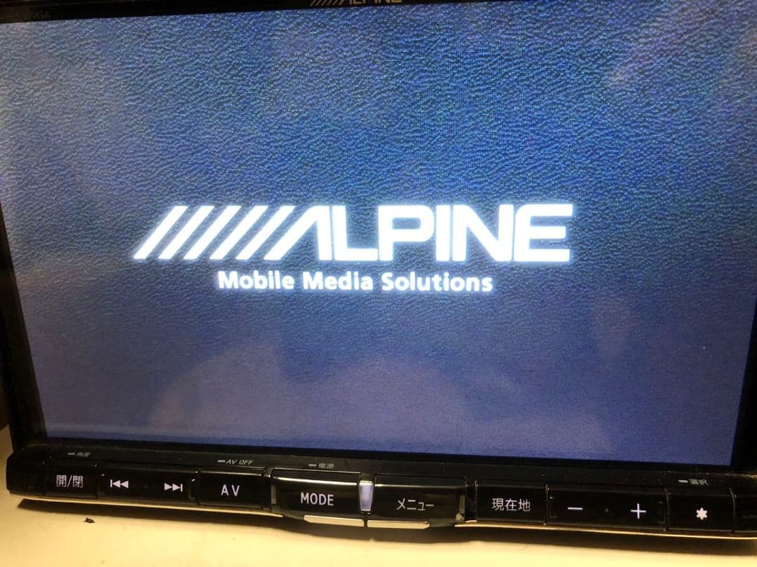 アルパイン 8インチナビ X008V Spotify再生 HDMI接続