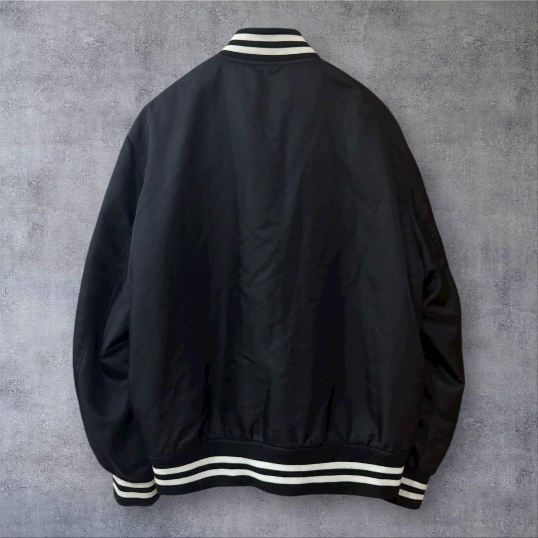VERSACE ブラック スタジャン L ブルゾン ヴェルサーチ