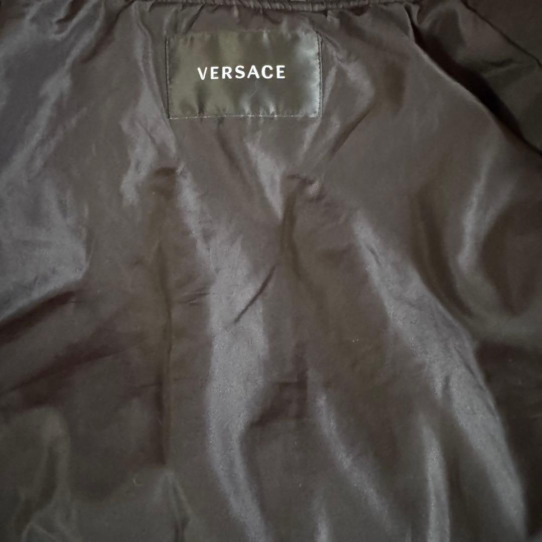 VERSACE ブラック スタジャン L ブルゾン ヴェルサーチ