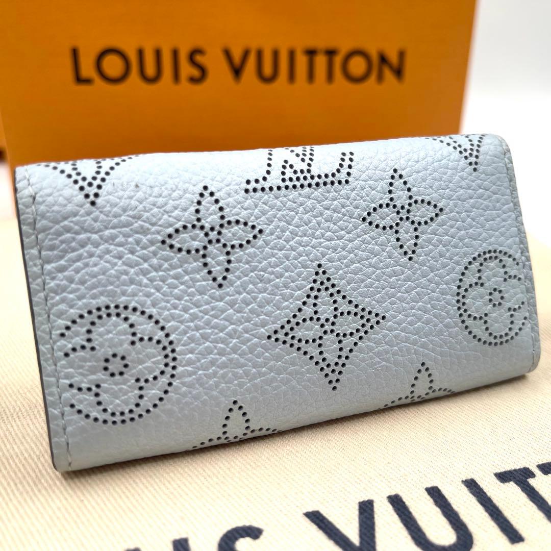 日本限定！　ルイヴィトン 　マヒナ 　キーケース 　4連　734