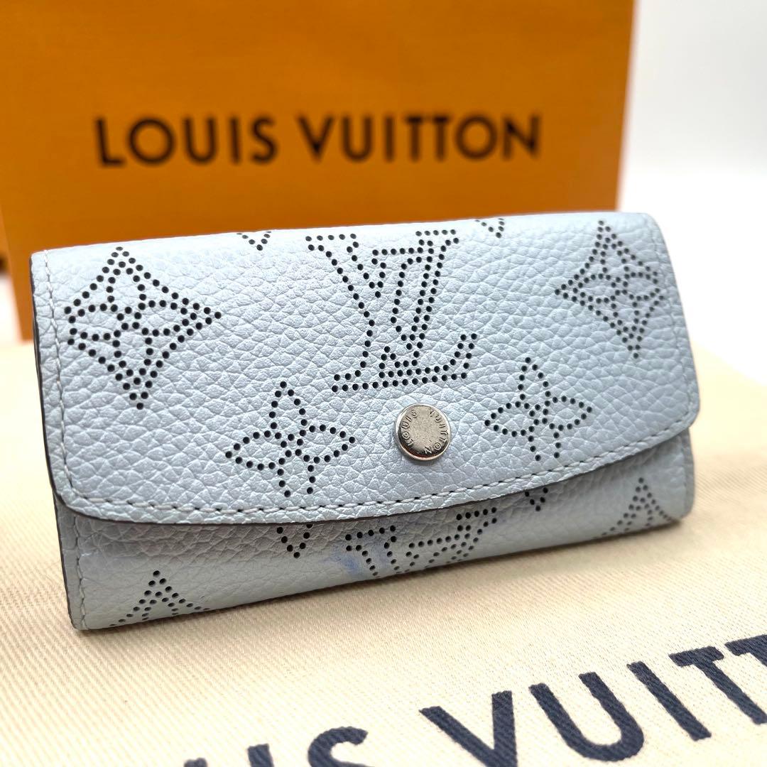 日本限定！　ルイヴィトン 　マヒナ 　キーケース 　4連　734