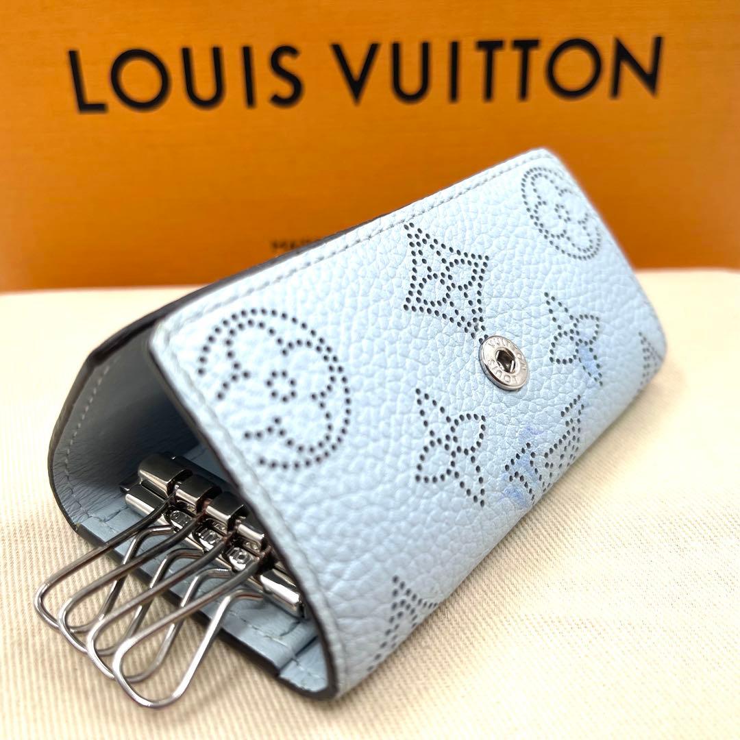 日本限定！　ルイヴィトン 　マヒナ 　キーケース 　4連　734
