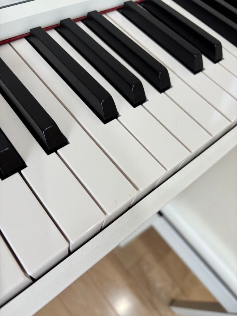 【かものはしこ】コルグ　KORG C1 Air 電子ピアノ　ホワイト　白