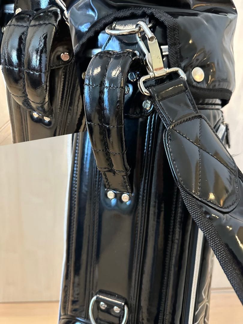 中古美品｜キャロウェイ｜エナメルキャディバック8型レディース／シューズポケット有