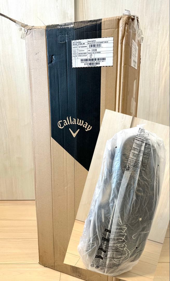 中古美品｜キャロウェイ｜エナメルキャディバック8型レディース／シューズポケット有