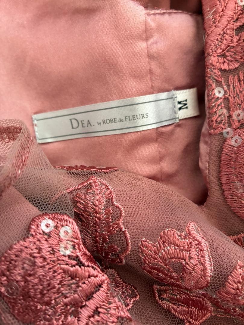 dea robe de fleurs ドレス　M ピンク　シュガー