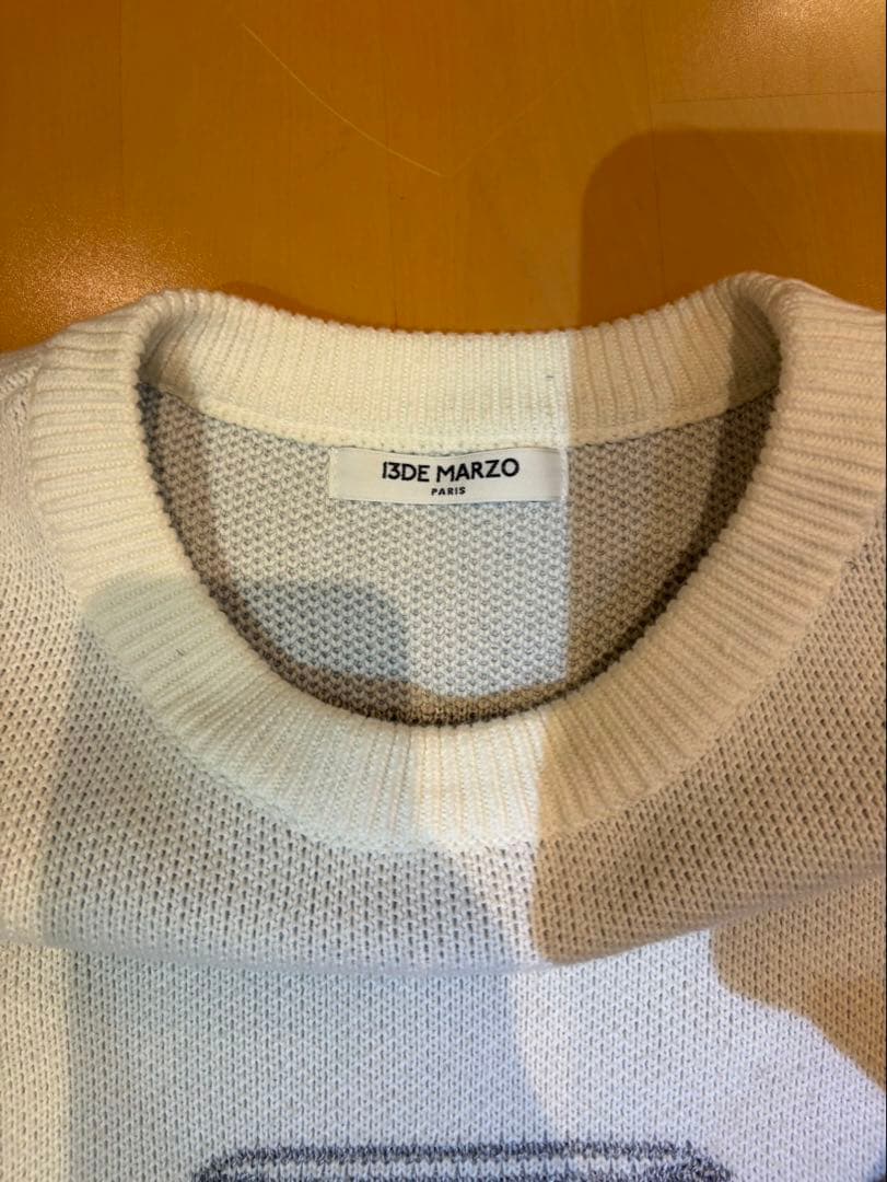 13DE MARZO（トレディマルツォ）×NASA風 宇宙飛行士デザイン ニット