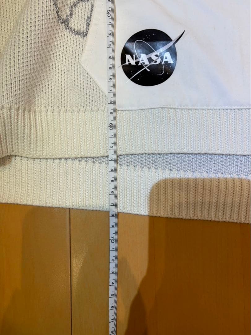 13DE MARZO（トレディマルツォ）×NASA風 宇宙飛行士デザイン ニット