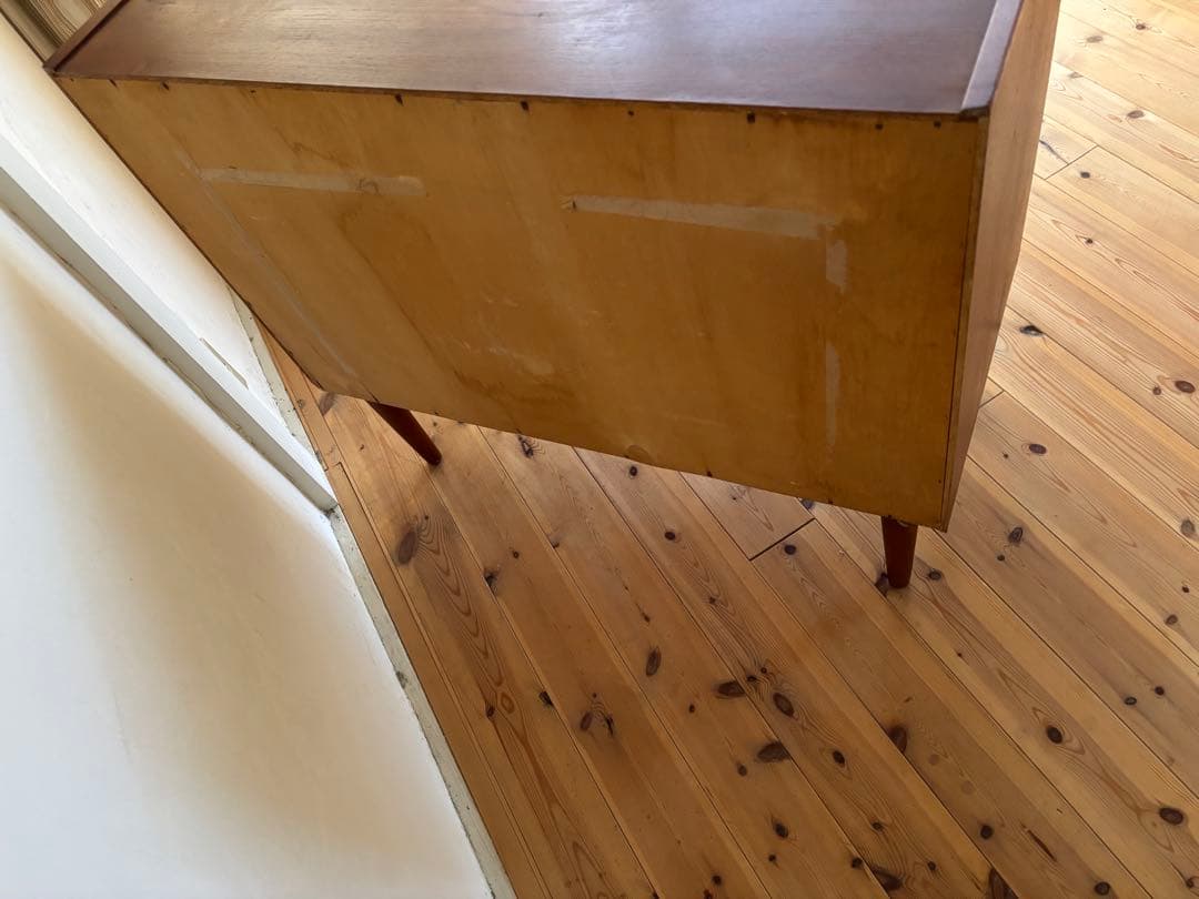 北欧ヴィンテージ　チーク　デンマーク　チェスト