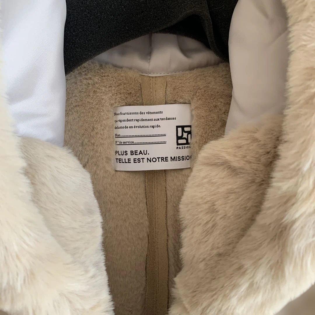 クリスマスSALE! 新品タグ付き　PASSIONEフェイクファーベスト