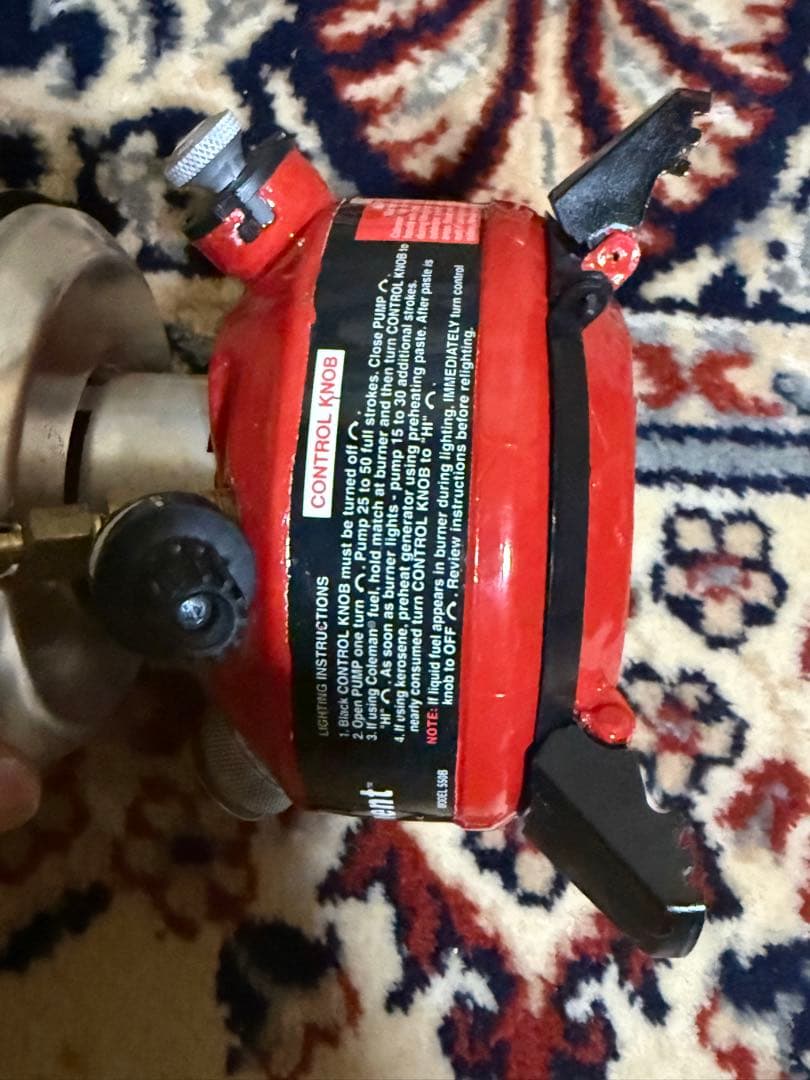 Coleman Exponent 550B マルチフューエルストーブ USA製