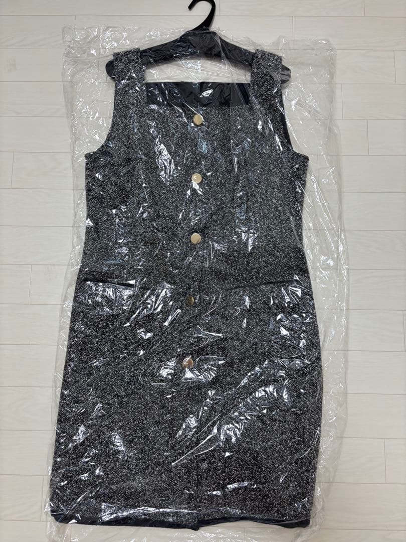 【未使用品タグ付き】アプワイザーリッシェ　スクエアネックミニジャンスカ