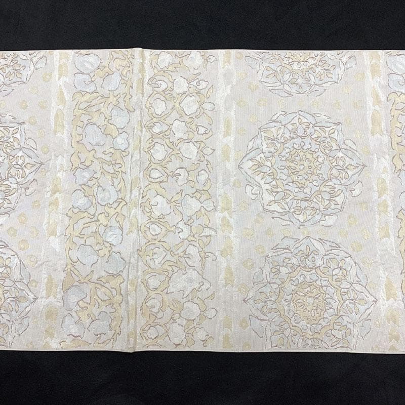 508my20◇川島織物 ふくれ織 横段 宝相華 唐草 本袋帯◇美品