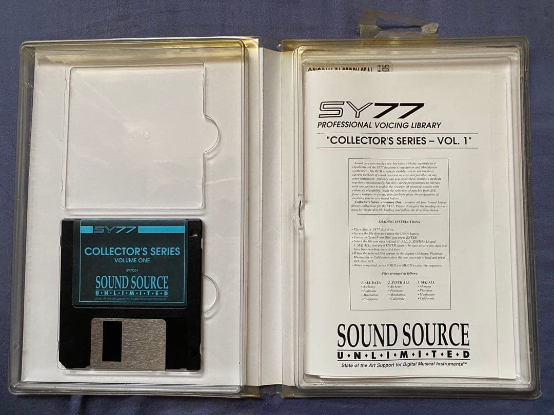 鍵盤楽器 YAMAHA SY77 SOUND SOURCE UNLIMITED (FD)