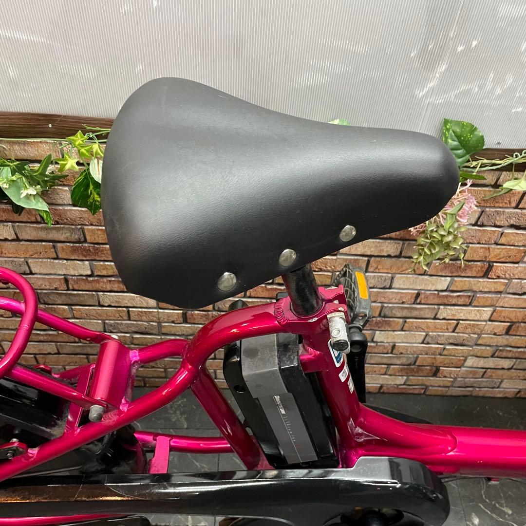 【97】電動自転車 YAMAHA PAS Kiss ピンク 20インチ