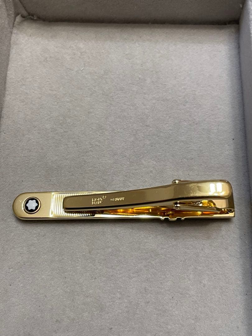 MONTBLANT タイピン　オニキス　モンブラン