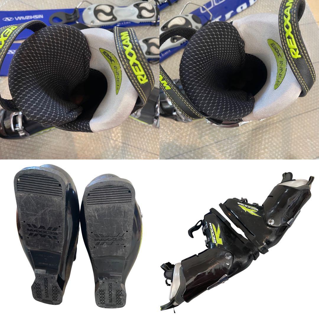 メンズ　REXXAM 　27cmショートスキー　ファンスキーセット　90cm