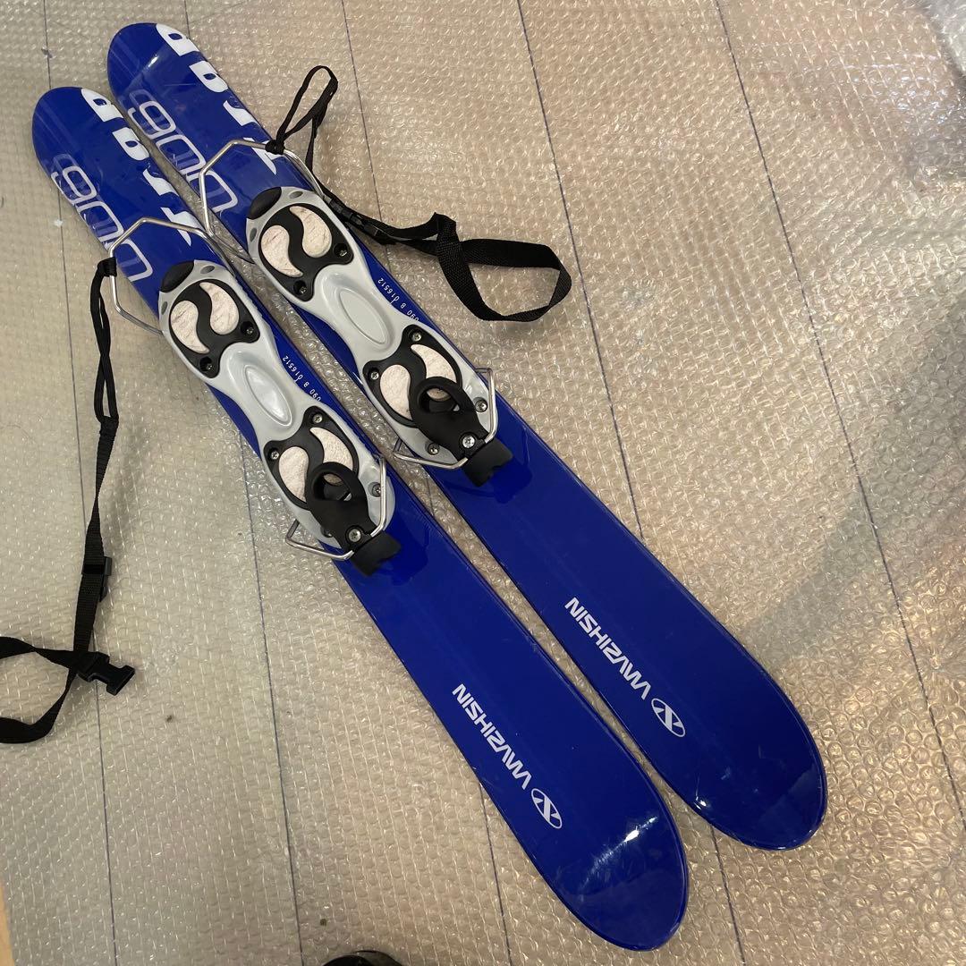 メンズ　REXXAM 　27cmショートスキー　ファンスキーセット　90cm