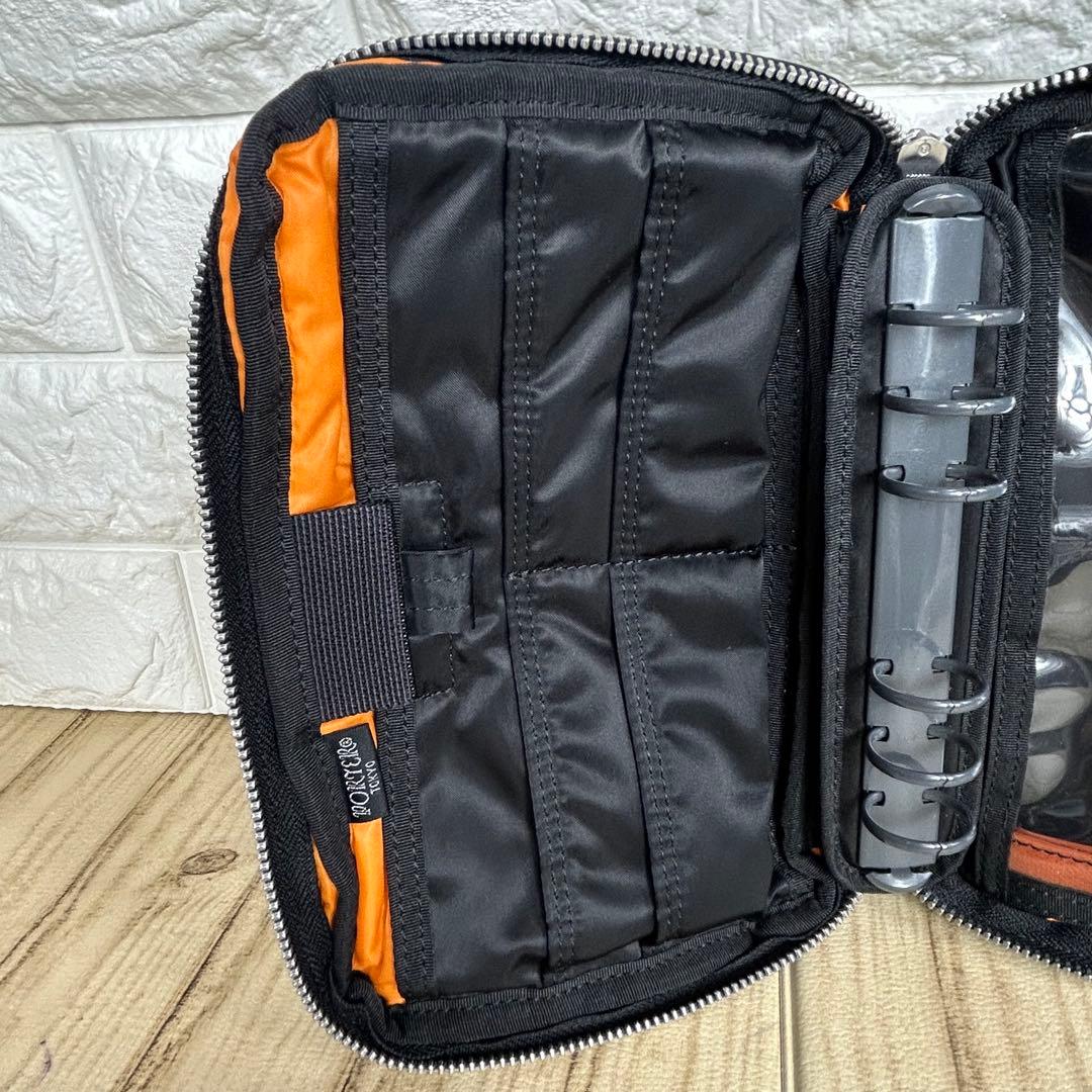 ✨極美品✨ポーター 吉田かばん タンカー 手帳カバー 軽量 ナイロン 黒 日本製