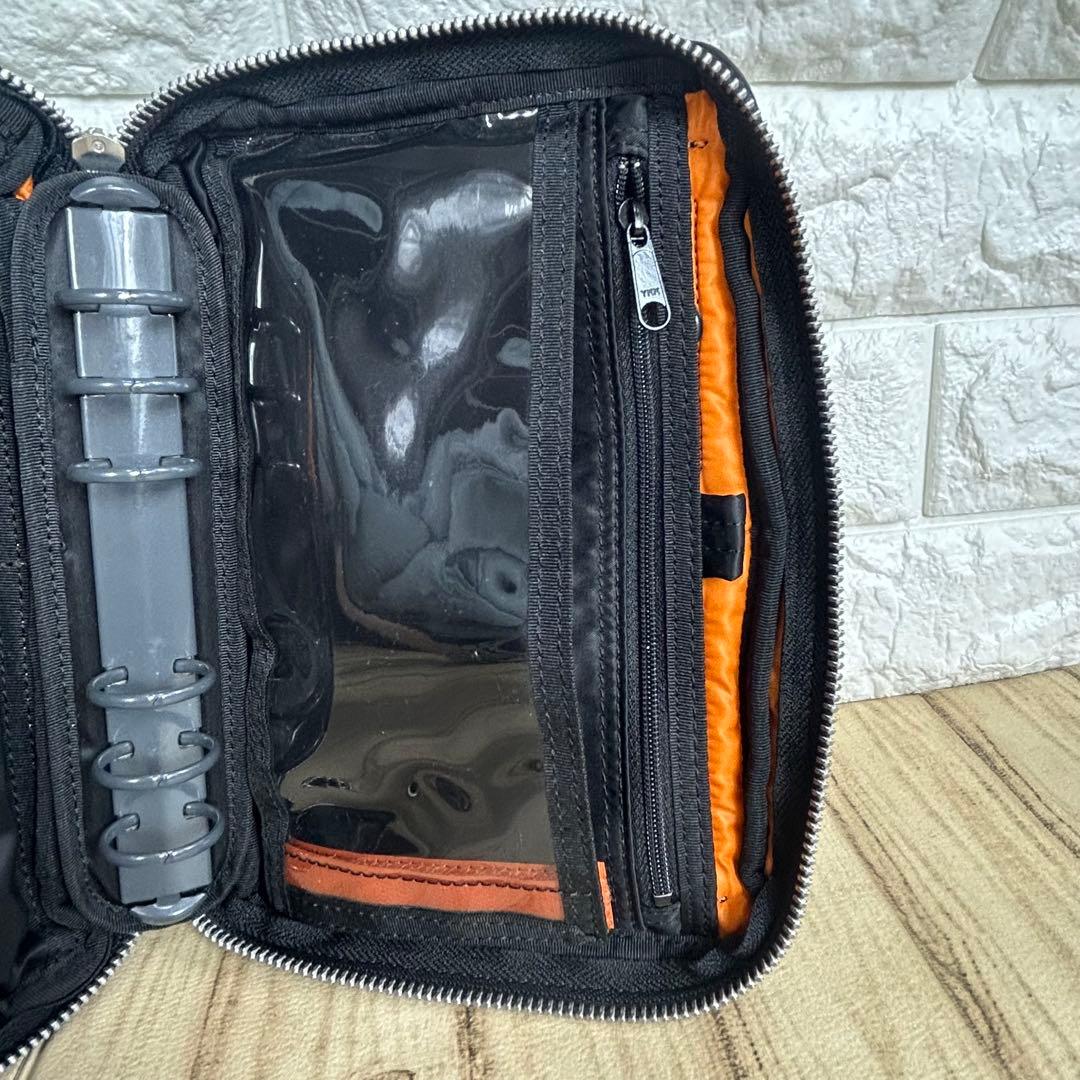 ✨極美品✨ポーター 吉田かばん タンカー 手帳カバー 軽量 ナイロン 黒 日本製