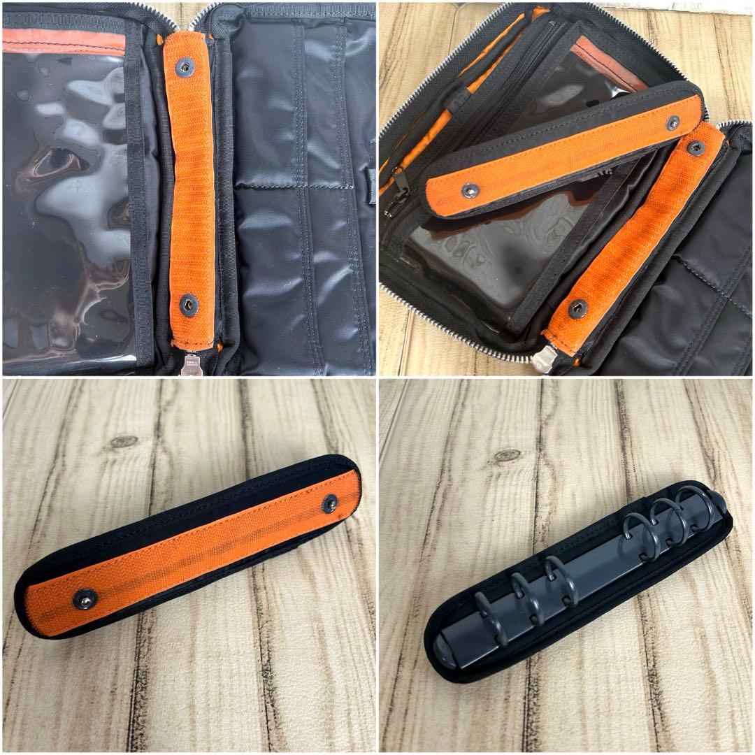 ✨極美品✨ポーター 吉田かばん タンカー 手帳カバー 軽量 ナイロン 黒 日本製