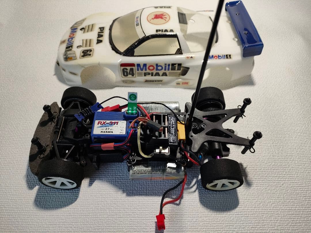HPI マイクロRS4 1/18 RC フルセット　ボディーNSX予備