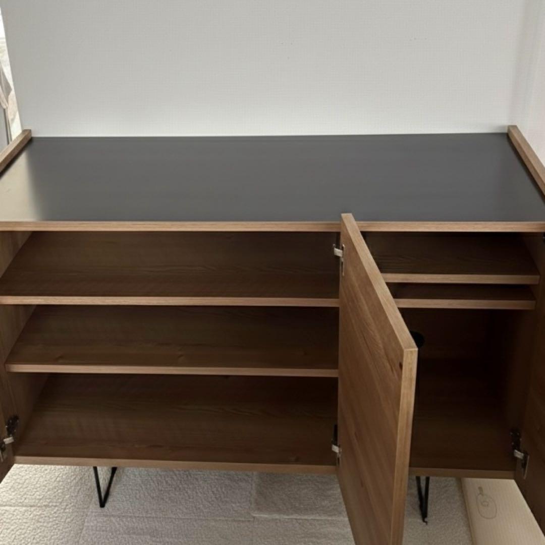 サイドボード キャビネット 収納棚 チェスト リビングボード、本棚