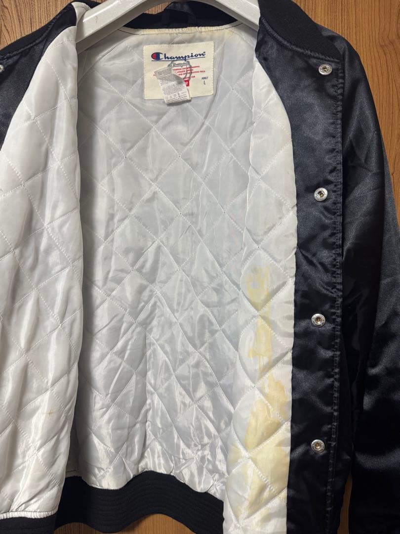 Supreme × Champion ブラック スタジャン　Lサイズ