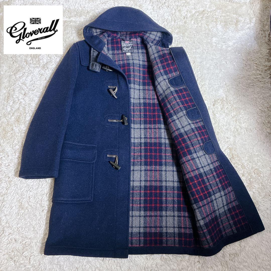ジャケット・アウター Glover all Duffle Coat Navy Basic Wool