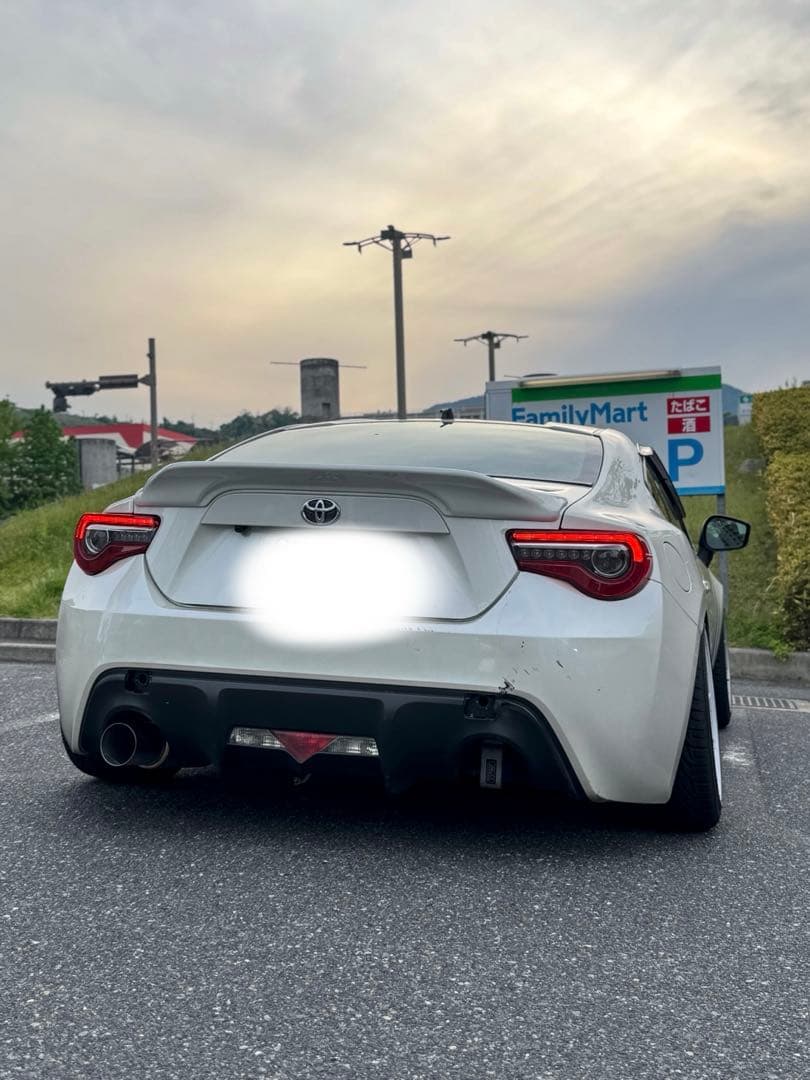 R様専　用ZN6 前期/後期オールステンレス製砲弾マフラー　中古