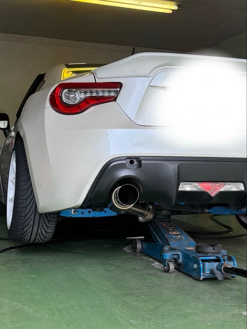 R様専　用ZN6 前期/後期オールステンレス製砲弾マフラー　中古