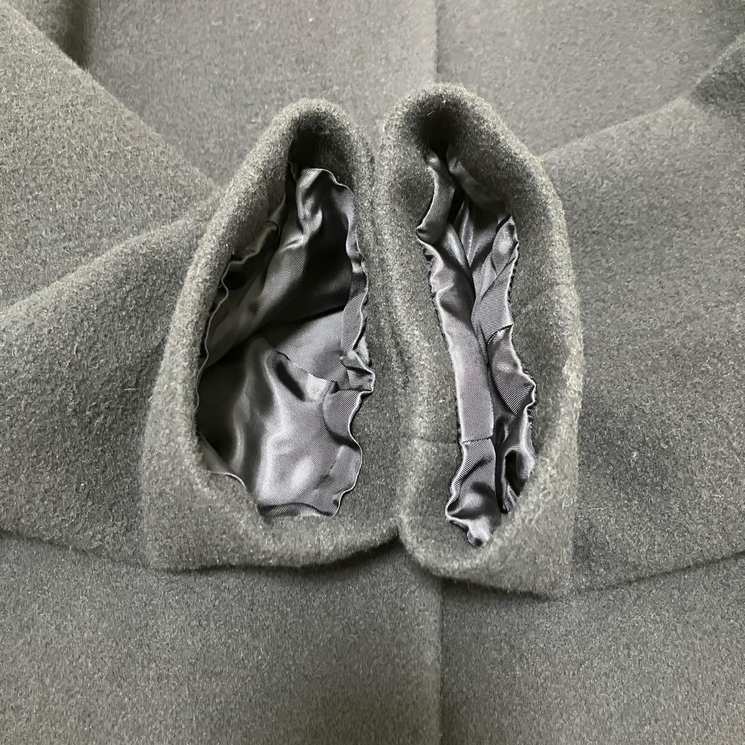 大きいサイズ✨　44 アンタイトル　ノーカラーコクーンコート　近年