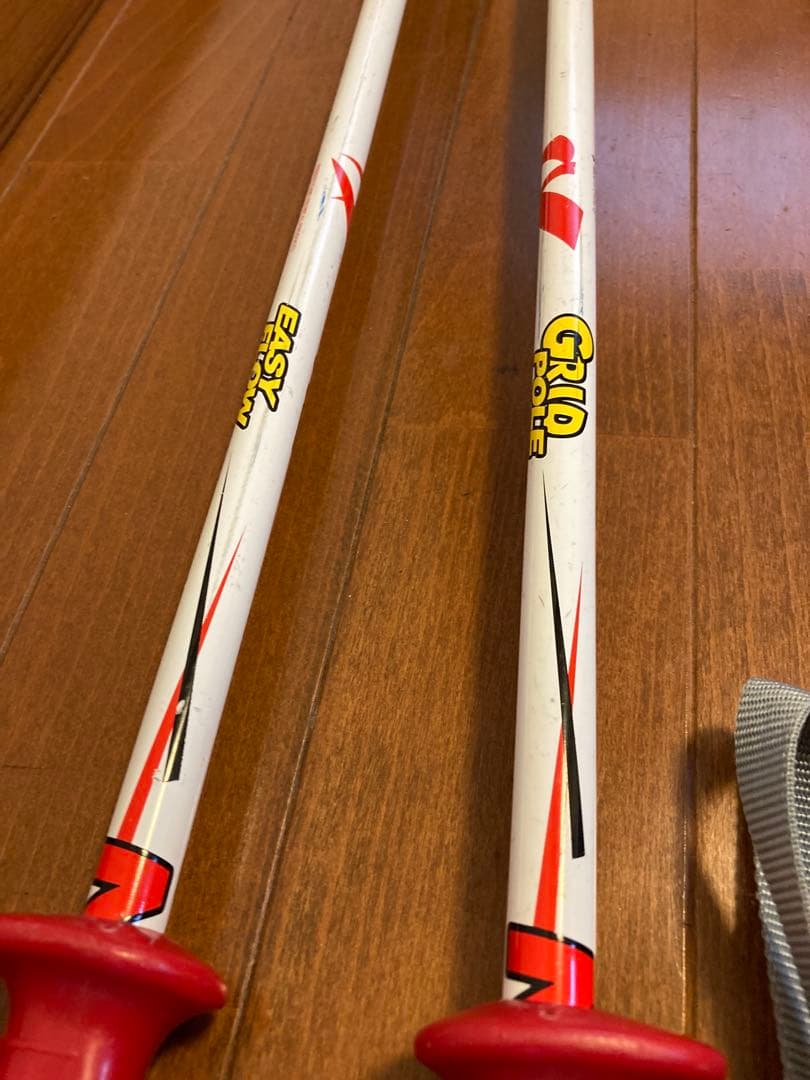 スキーセット（小学校低学年用） 板90cm、ブーツ22〜22.5cm、ストック他