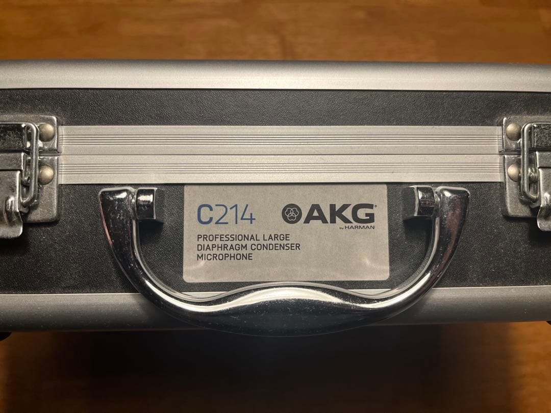AKG C214 コンデンサーマイク　美品