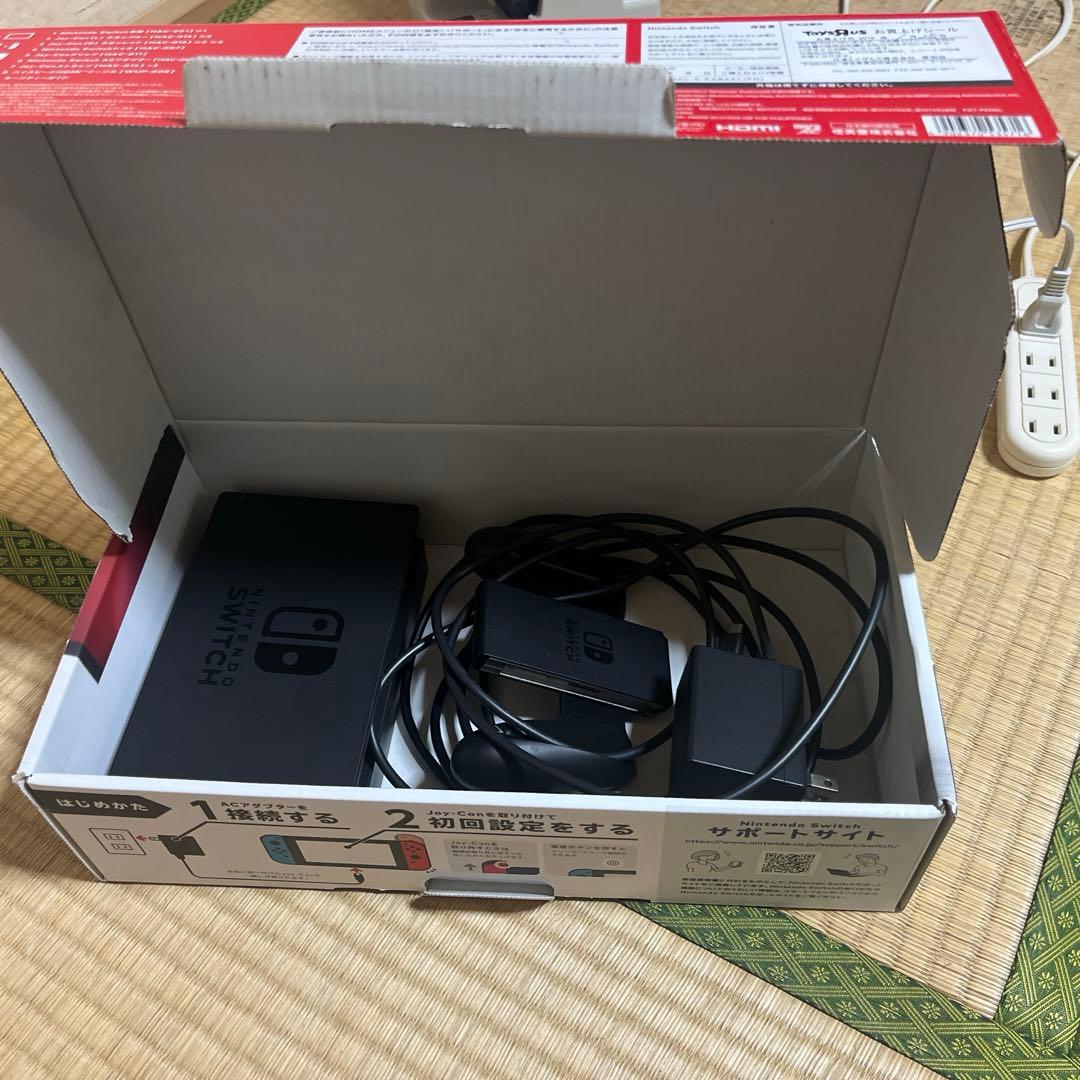 Nintendo Switch 本体 青/赤 キャリングケース付き