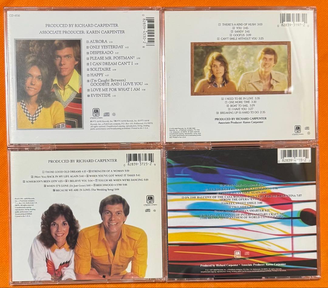 CARPENTERS リマスターCD 10枚　ベスト盤　バラ売り可能