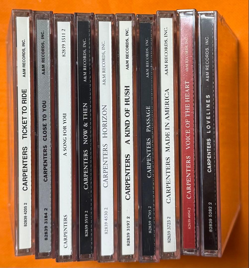 CARPENTERS リマスターCD 10枚　ベスト盤　バラ売り可能