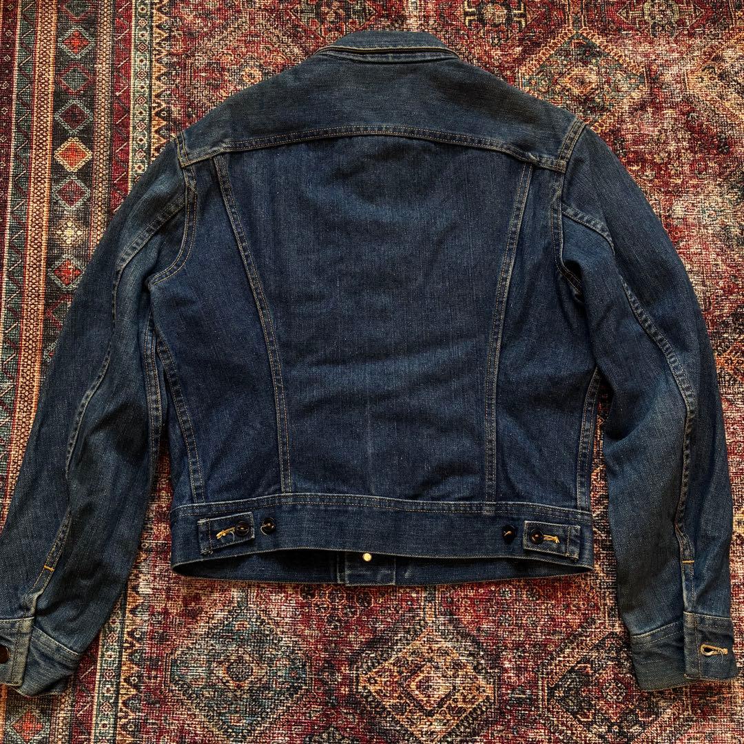 ち*あ様 lee 70s初期　101j デニムジャケット　濃紺　ドス黒