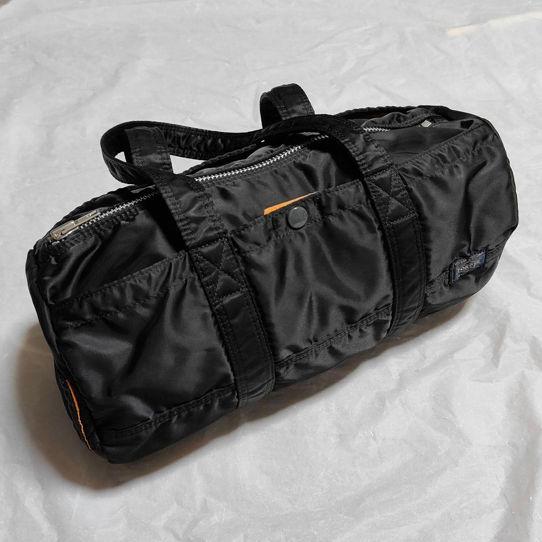 ポーター タンカー ミニボストンバック　ドラムバック PORTER　黒