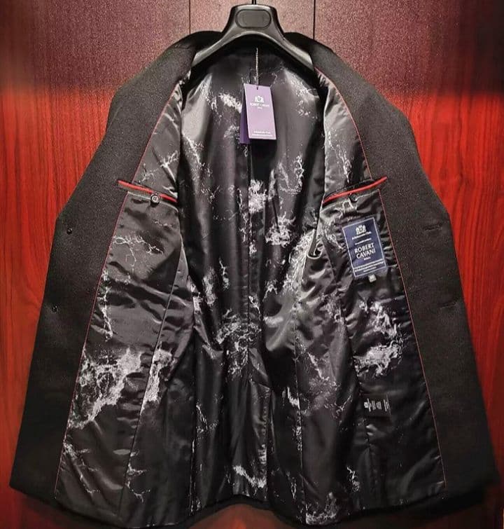 【ラスト1点】ROBERT CAVANI　100％カシミヤ　コート　50