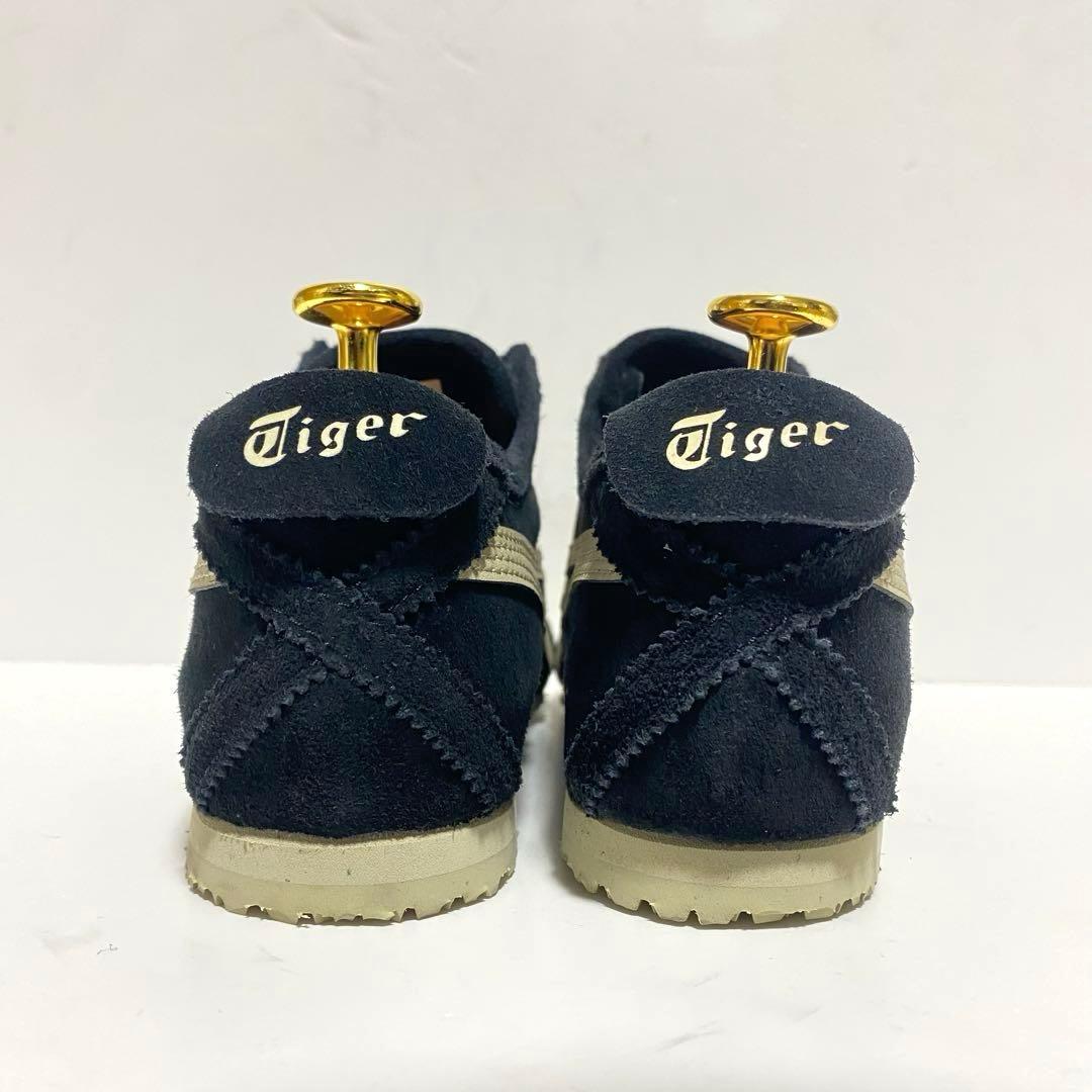 【未使用級】オニツカタイガー メキシコ66 スエード スリッポン 23.5㎝