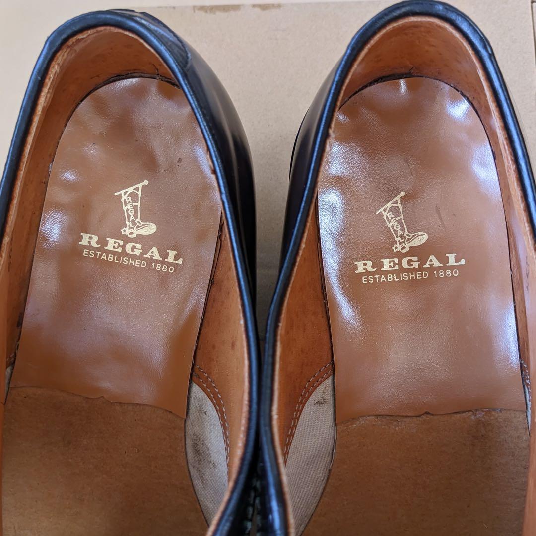 【希少・旧旧ロゴ】REGAL 2504 外羽根プレーントゥ 25.5EE