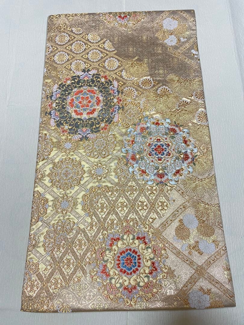 訪問着フルセット　辻ヶ花　絞り　金彩　正絹　ガード加工済み