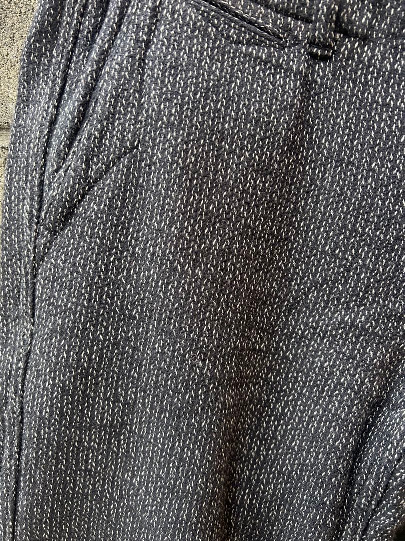 WESTRIDE ウエストライド ワークトラウザー ごま塩　ビーチクロス