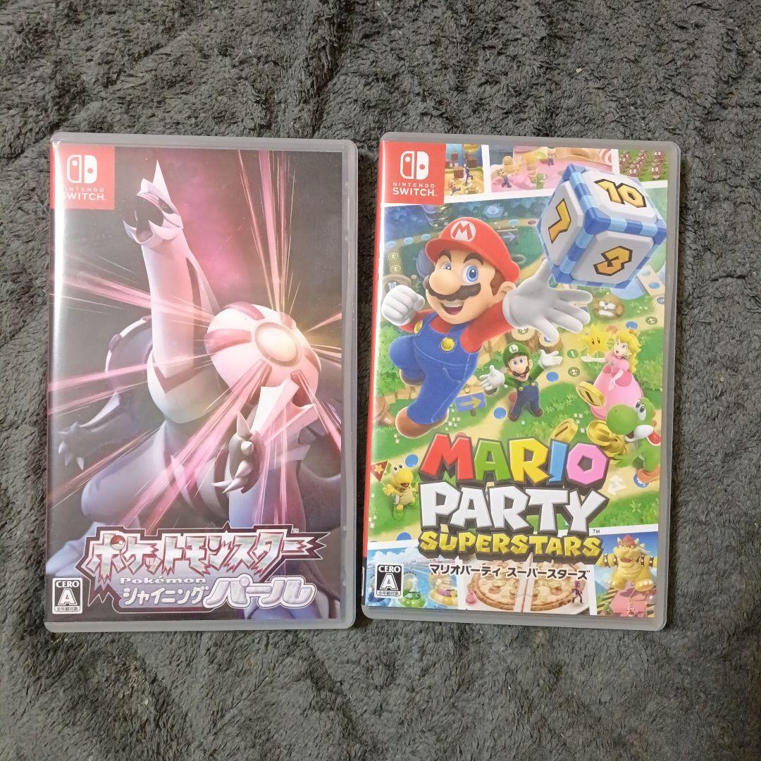 【美品・箱有】Nintendo Switch本体 + ソフト2本 + おまけ2点