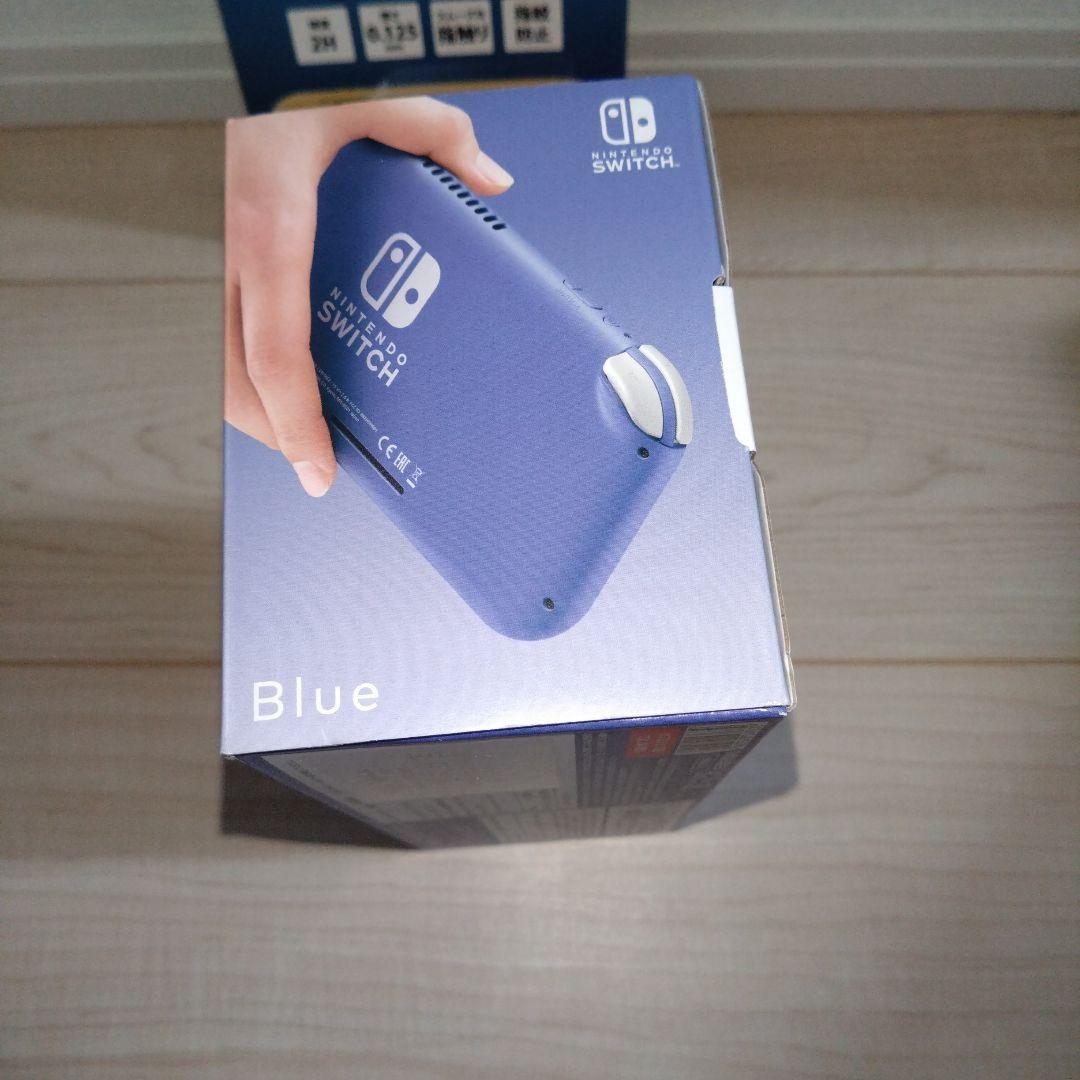 未使用　Nintendo Switch Lite 青色 本体　おまけ　フィルム付