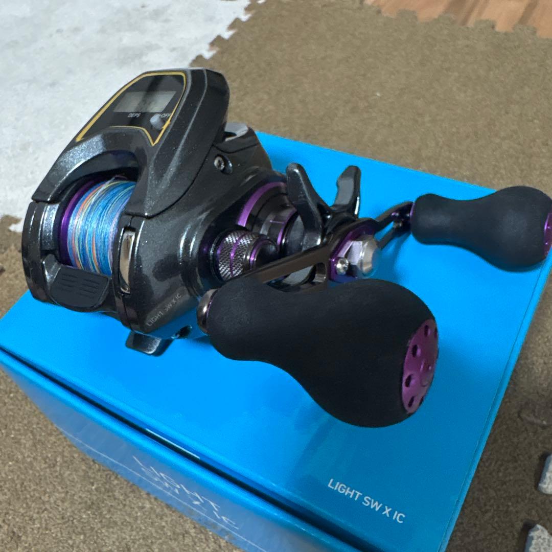 ダイワ　LIGHT SW X IC カウンター付き　右巻き そら