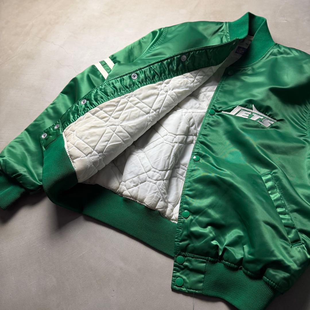 80s STARTER × NFL stadium jumper JETS
