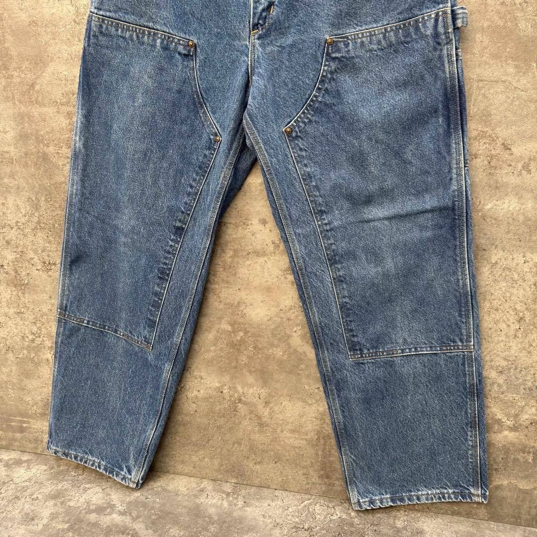 USA製　カーハートデニムダブルニーパンツ　B73 DST w36x30